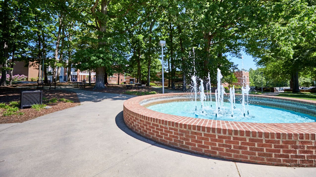 Fountain in Courtyard