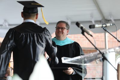 To DCCC Newsroom article: "DCCC hosts fifty-sixth commencement ceremony for Class of 2019."