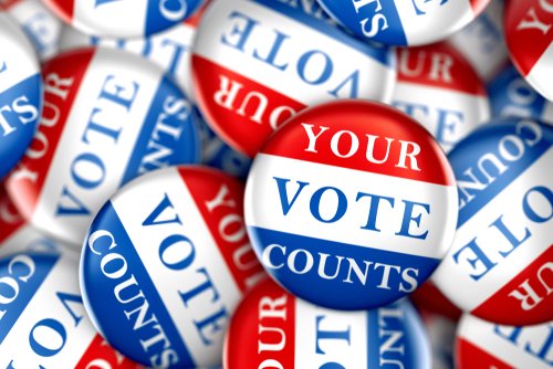 Your Vote Counts Buttons
