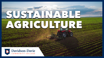 Text reads: "Sustainable Agriculture"