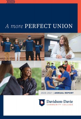 Annual Report Cover. Text reads: "A More Perfect Union"