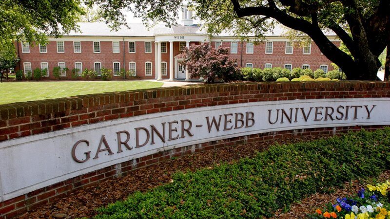 Garder-Webb University Large Brick Sign