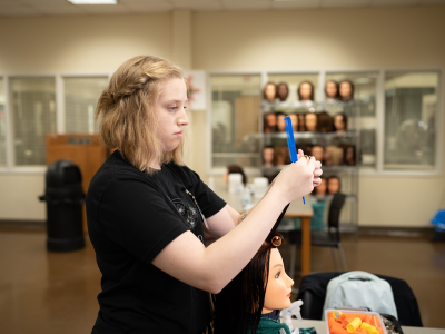 Cosmetology Students