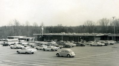 Historic photo from the 1960's of the Davidson-Davie Community College Davidson Campus