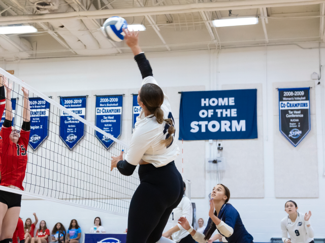 STORM Volleyball Team Opens Season With Convincing Win