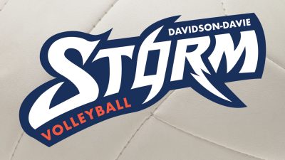 Davidson-Davie Storm Volleyball Logo