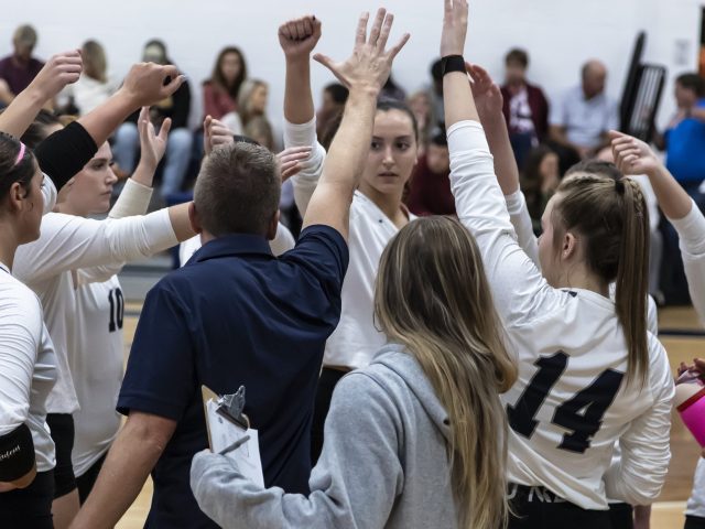 STORM Volleyball End Regular Season with Intense Win