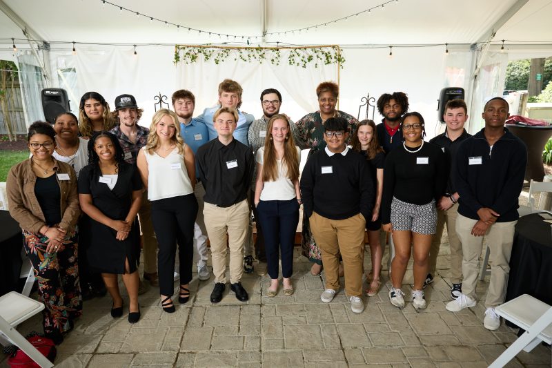 Student presenters attended the first Young Entrepreneurs (19 and under) Summit at the historic Finch House in Thomasville.